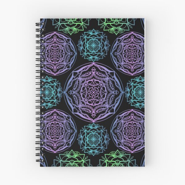 Item preview, Black neon Mandala designed and sold by AvailableVA.