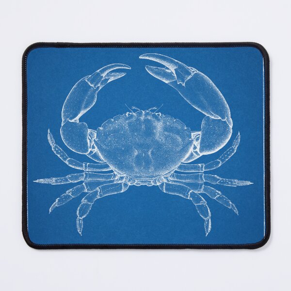 Item preview, Blueprint of a Common Stone Crab designed and sold by Paul David Wilson.
