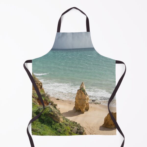 Item preview, Approaching Storm - Rocky Coast at Praia da Rocha in Algarve Portugal designed and sold by Georgia Mizuleva.