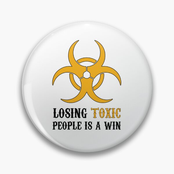 Item preview, Losing Toxic People Is A Win designed and sold by designartmed.