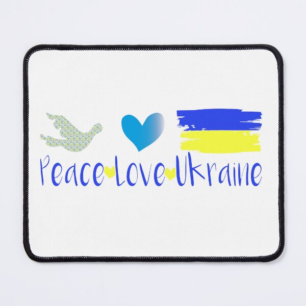 Item preview, Make Peace Free Ukrain Ukrain t-shirt designed and sold by lookystyle.