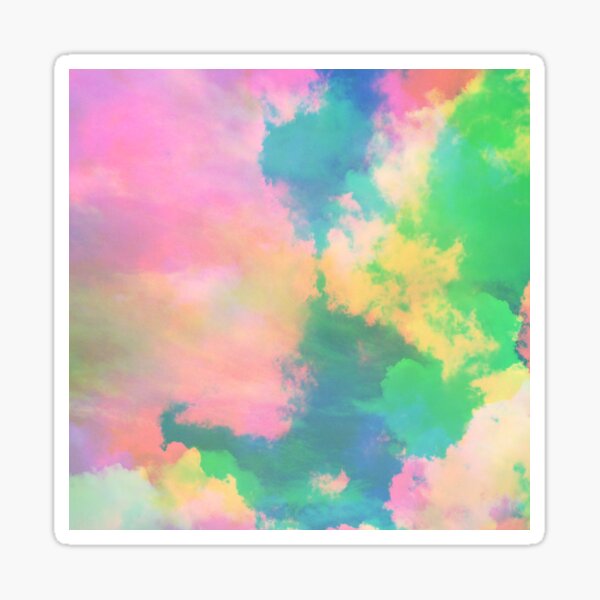 Aperçu de l'œuvre Colourclouds fanés créée et vendue par pocketsoup.