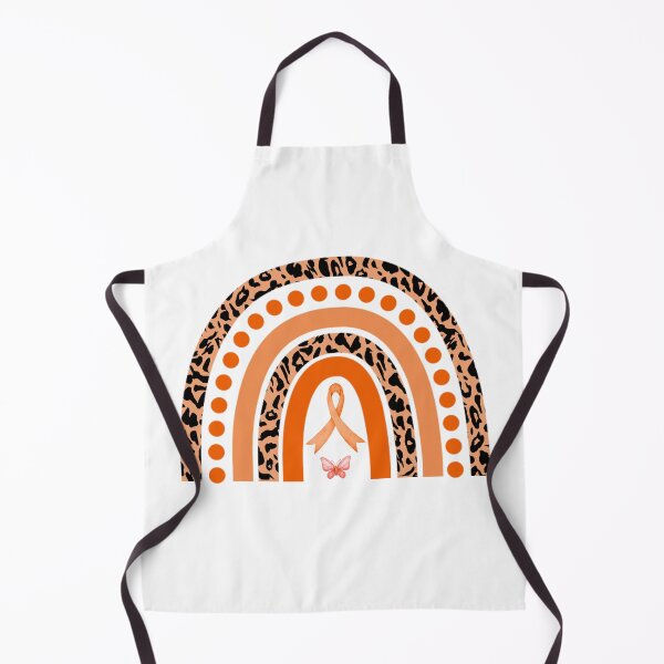 Item preview, Kidney Cancer Awareness Rainbow Leopard Orange Ribbon designed and sold by cssdru.