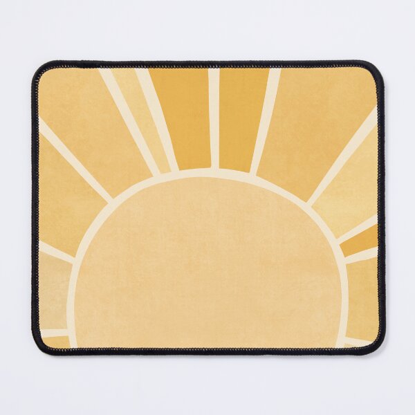 Vista previa del artículo con la obra «Sol boho amarillo», diseñado y vendido por Miss-Belle.