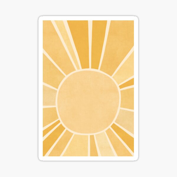 Item preview, Yellow boho sun designed and sold by Miss-Belle.