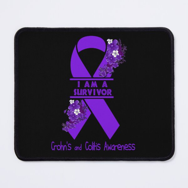 Item preview, I Am A Suvivor Ribbon Crohn's & Colitis Awareness designed and sold by heppenp.