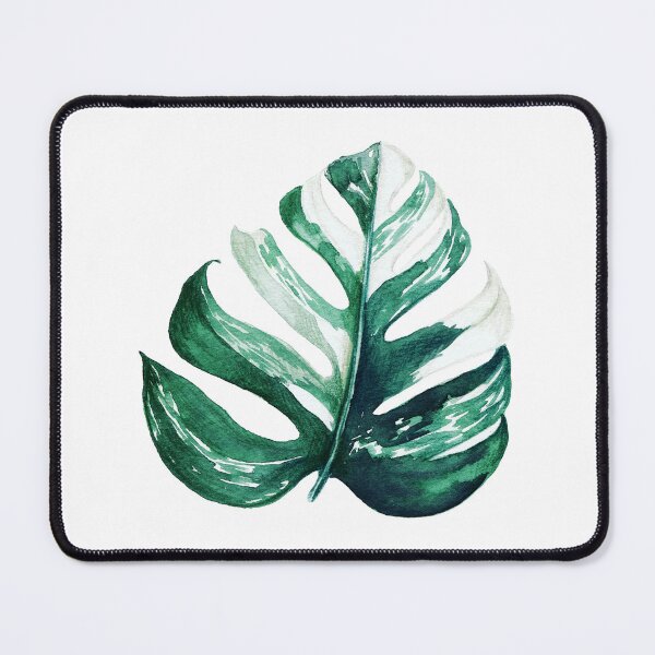 Item preview, variegated monstera leaf designed and sold by sundaythreads.