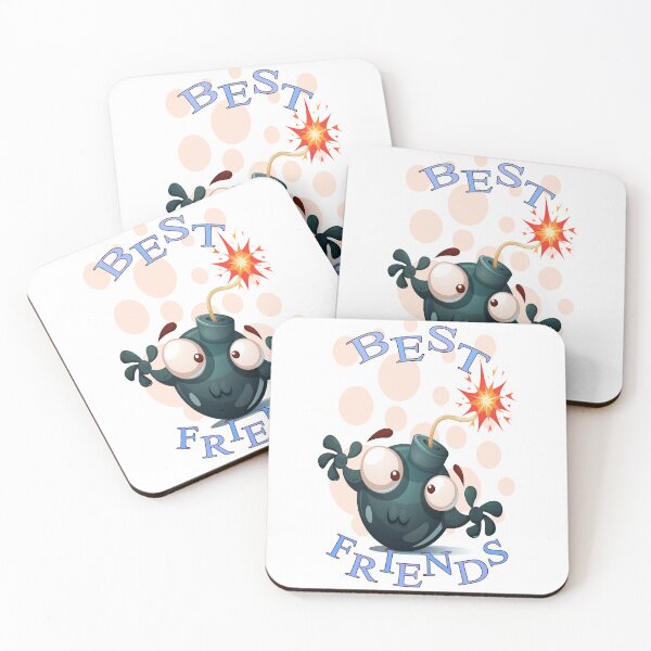 Item preview, Best Friends Funny Bomb Cartoon designed and sold by aventi24.