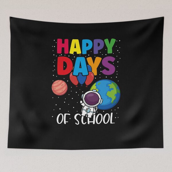 Item preview, Happy 100 Days Of School Astronaut Planets 100th Day Boys designed and sold by Dressed For  Duty.