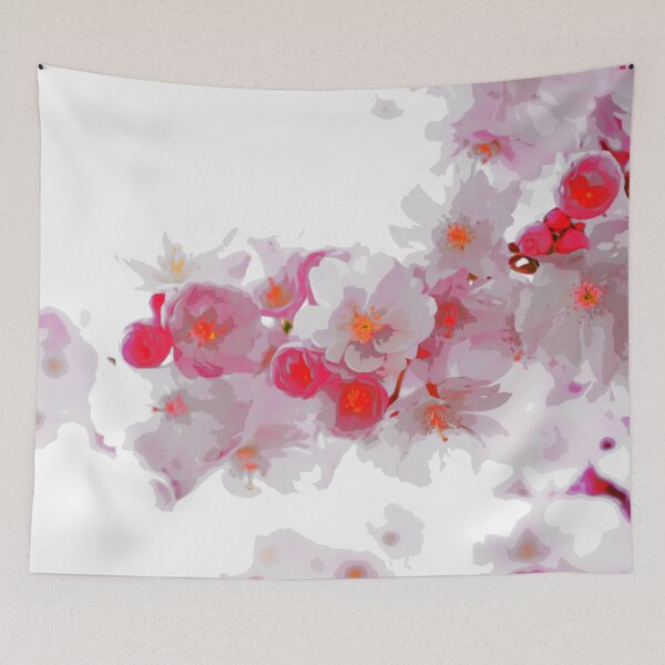 Item preview, Grey cubistic Flowers designed and sold by JoanNinjaHen.