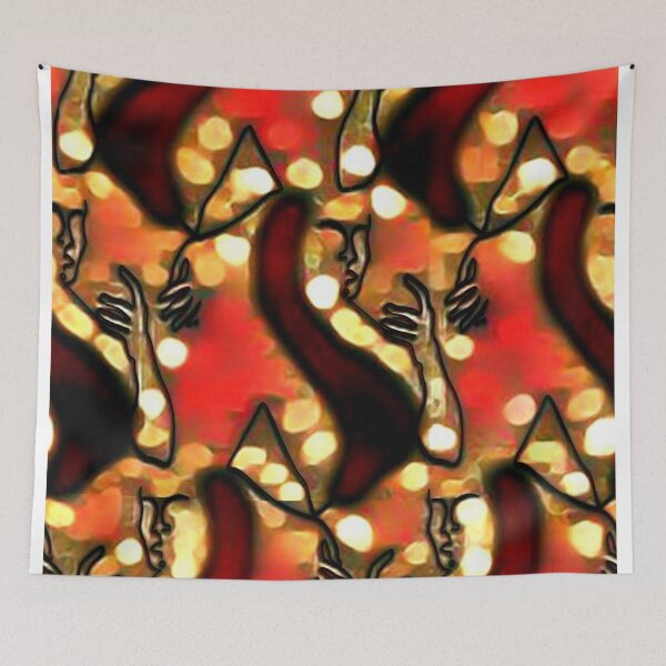 Item preview, girl, sparkling, abstract art, line, lights, monochrome, trend  year designed and sold by Maria Mihailova.