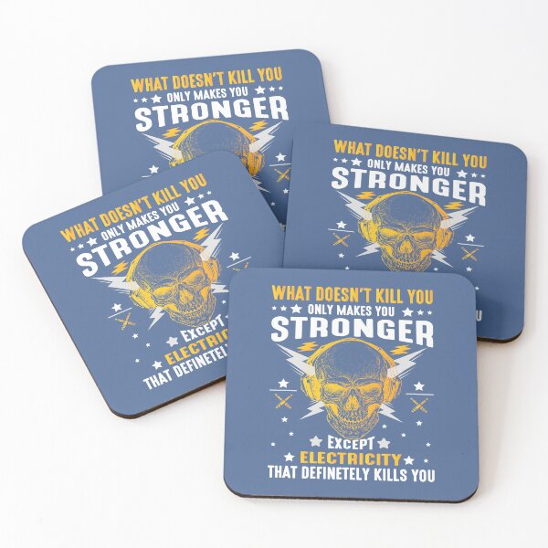 Item preview, What Doesn't Kill You Makes You Stronger Except Funny designed and sold by raretshirtsuk.