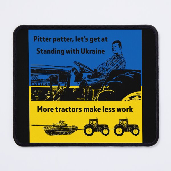 Item preview, Pitter Patter- Stand with Ukraine designed and sold by OyeBossmang.