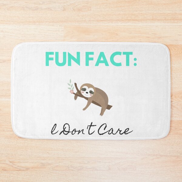 Item preview, Fun Fact l Don't Care designed and sold by DoraHappy.
