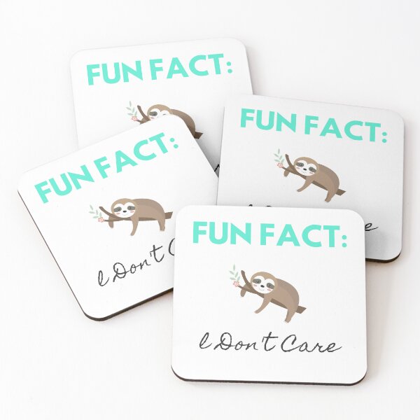 Item preview, Fun Fact l Don't Care designed and sold by DoraHappy.