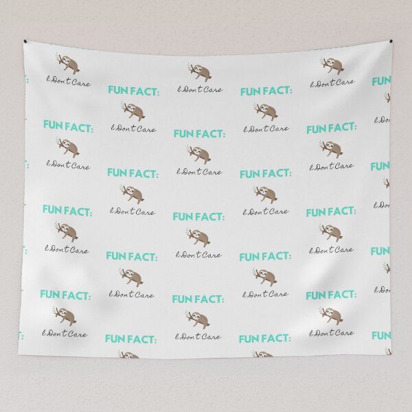 Item preview, Fun Fact l Don't Care designed and sold by DoraHappy.