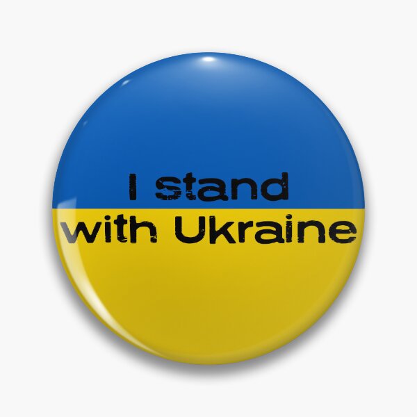 Item preview, I stand with Ukraine designed and sold by OyeBossmang.
