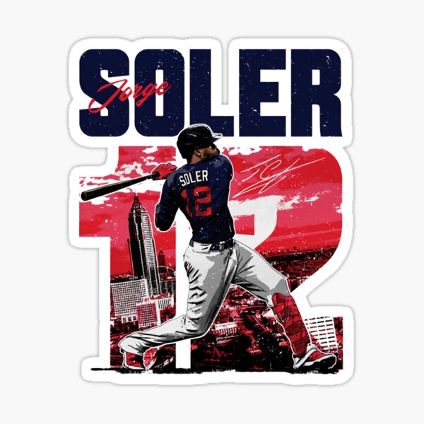 Jorge Soler Baseball Paper Poster Marlins - Jorge Soler - Sticker