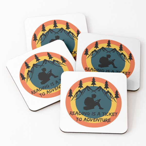 Item preview, Reading Is A Ticket to Adventure designed and sold by MoaaStore.