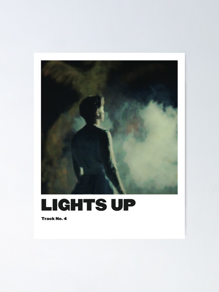 "Harry Styles Lights Up Music Video Polaroid" Poster for Sale by