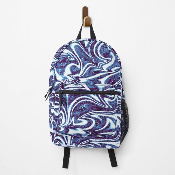 Item preview, Stormy Surface: Blue Purple and White Swirled Marble designed and sold by nimreninmu.
