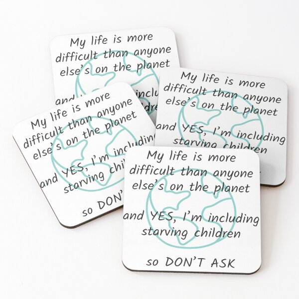 Item preview, My Life Is More Difficult  designed and sold by JadeEye.