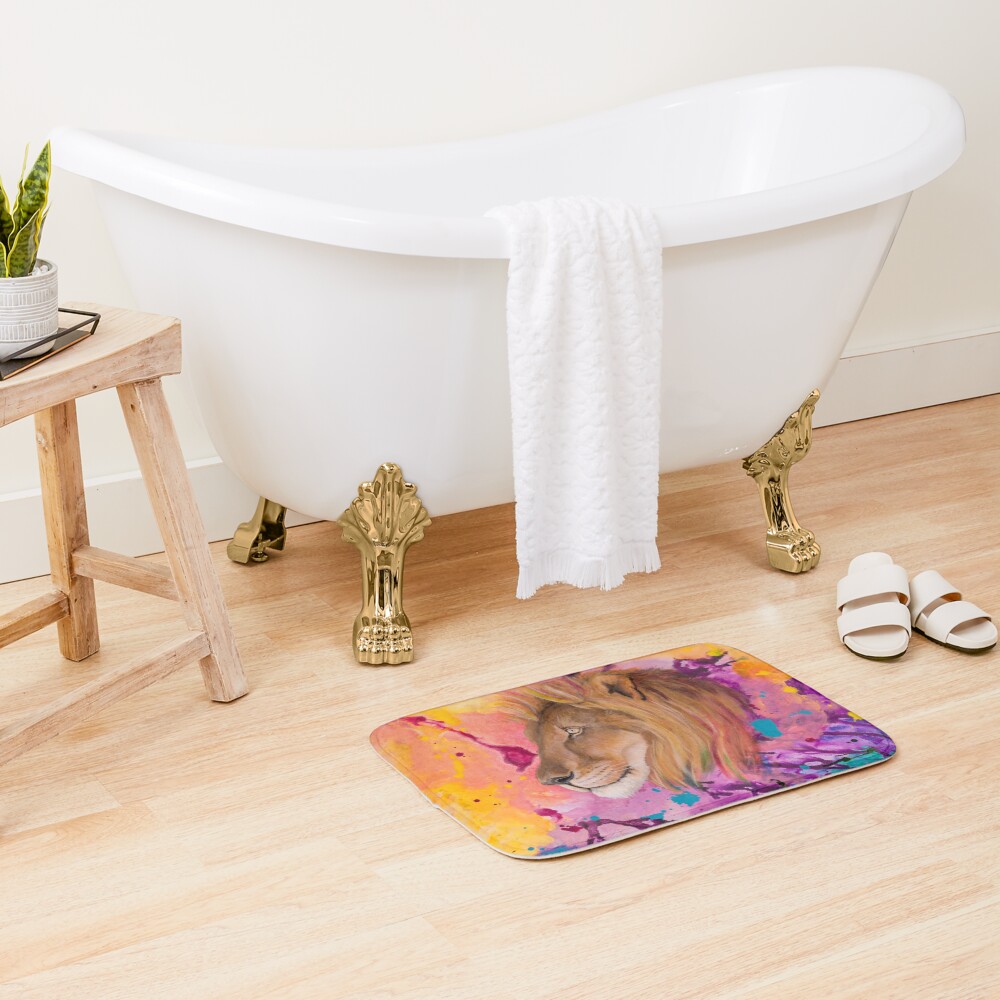 Item preview, Bath Mat designed and sold by EvaCreature.