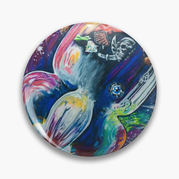 Item preview, Spaceship, oil painting, "Squeezing Tinman 12" designed and sold by Josh De Pasquale.