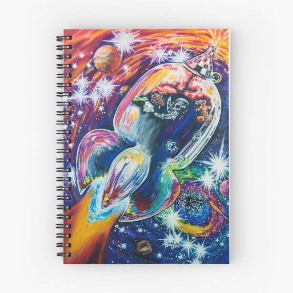 Item preview, Spaceship, oil painting, "Squeezing Tinman 12" designed and sold by Josh De Pasquale.