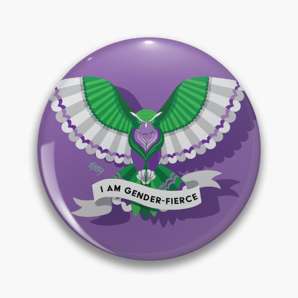 Item preview, Genderqueer Pride Pun designed and sold by Minqy.