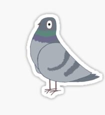 pigeon friend Sticker