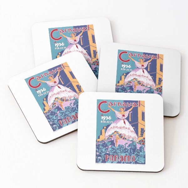 Item preview, Cartel de viaje de Carnaval de PANAMÁ de 1936 designed and sold by retrographics.