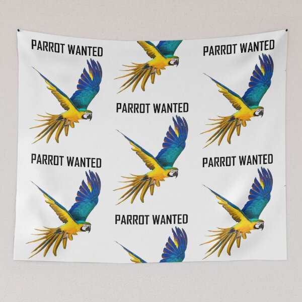 Item preview, PARROT WANTED designed and sold by ariszz.