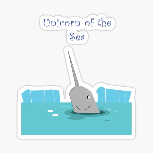 Unicorn of the Sea Sticker