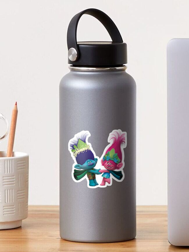 Kids Trolls Poppy Branch flip top water bottle – Happy at Home Creations