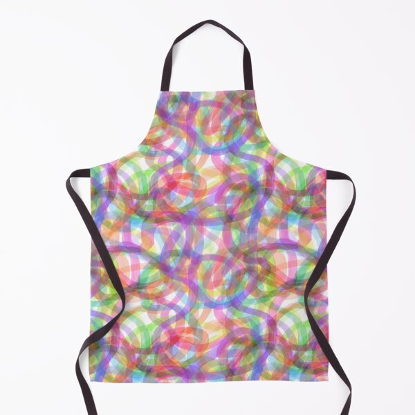 Item preview, Watercolor Rainbow Overlapping Lines designed and sold by wordznart.