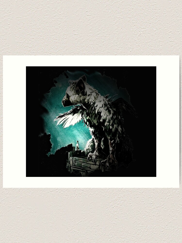 The Last Guardian Trico Art Print