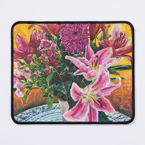 Item preview, Flowers, mixed media, "Golden Granny Flowers" designed and sold by Josh De Pasquale.