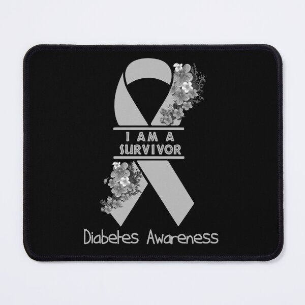 Item preview, I Am A Suvivor Ribbon Diabetes Awareness designed and sold by heppenp.