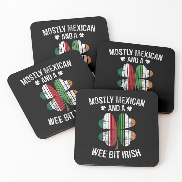 Item preview, Mexican Wee Bit Irish T-Shirt Funny Mexico Patrick Day Gift designed and sold by zacben.