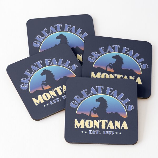 Item preview, Great Falls Montana Wild Horses designed and sold by NoBonesLife.