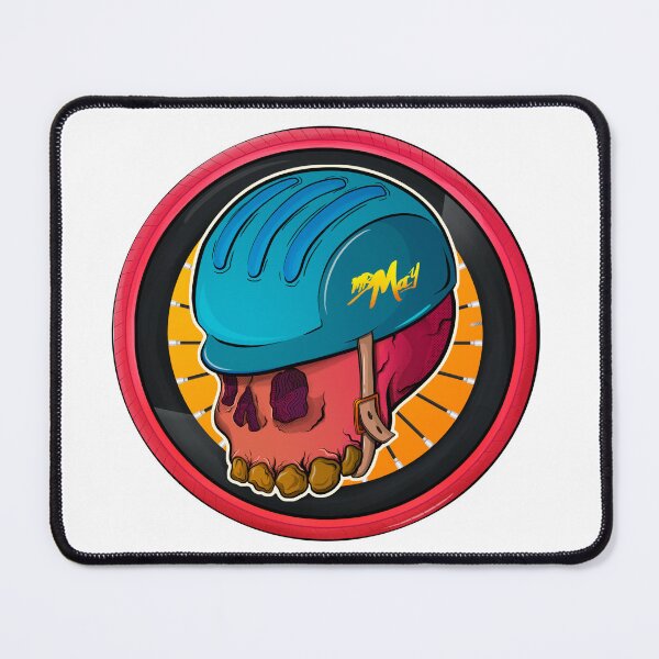Item preview, Skull of cyclist designed and sold by Mr-May.