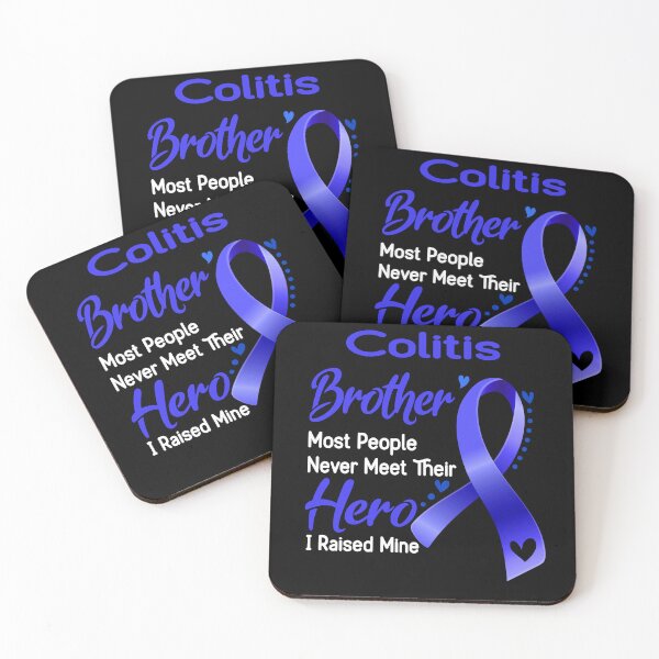 Item preview, Colitis Brother Most People Never Meet Their Hero I Raise Mine designed and sold by tenjun16.