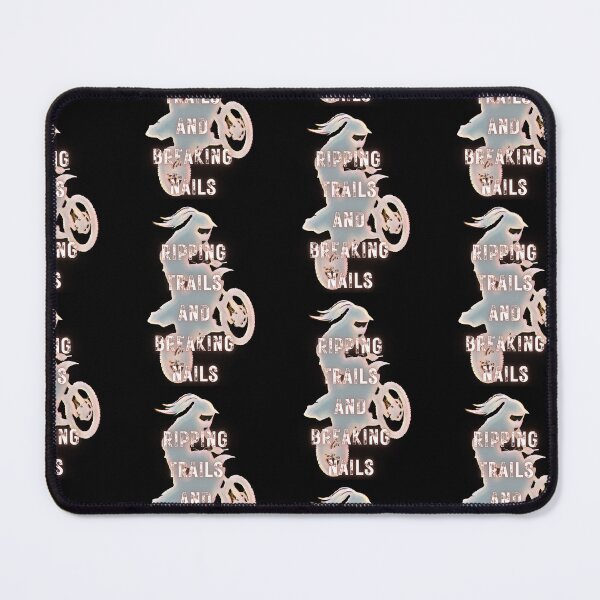 Item preview, Ripping Trails Breaking Nails Dirt Biking - Motocross Girl, MX girl, Girls Biker, Dirt Biker designed and sold by Rally-Girl.
