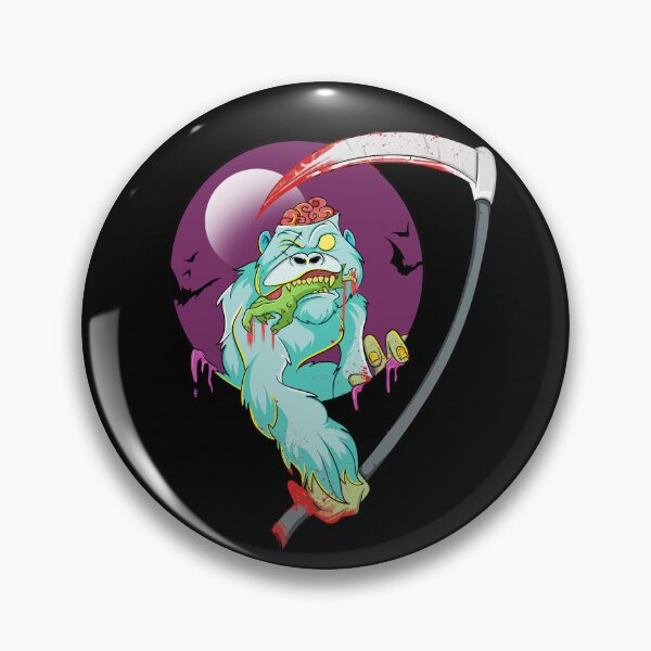 Item preview, Scary Monkey Zombie  designed and sold by BlackSheepEllis.