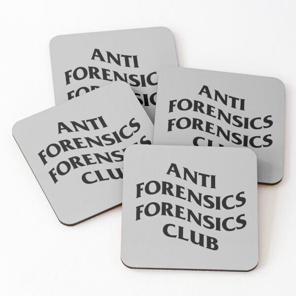 Item preview, Anti Forensics Forensics Club designed and sold by stark4n6.