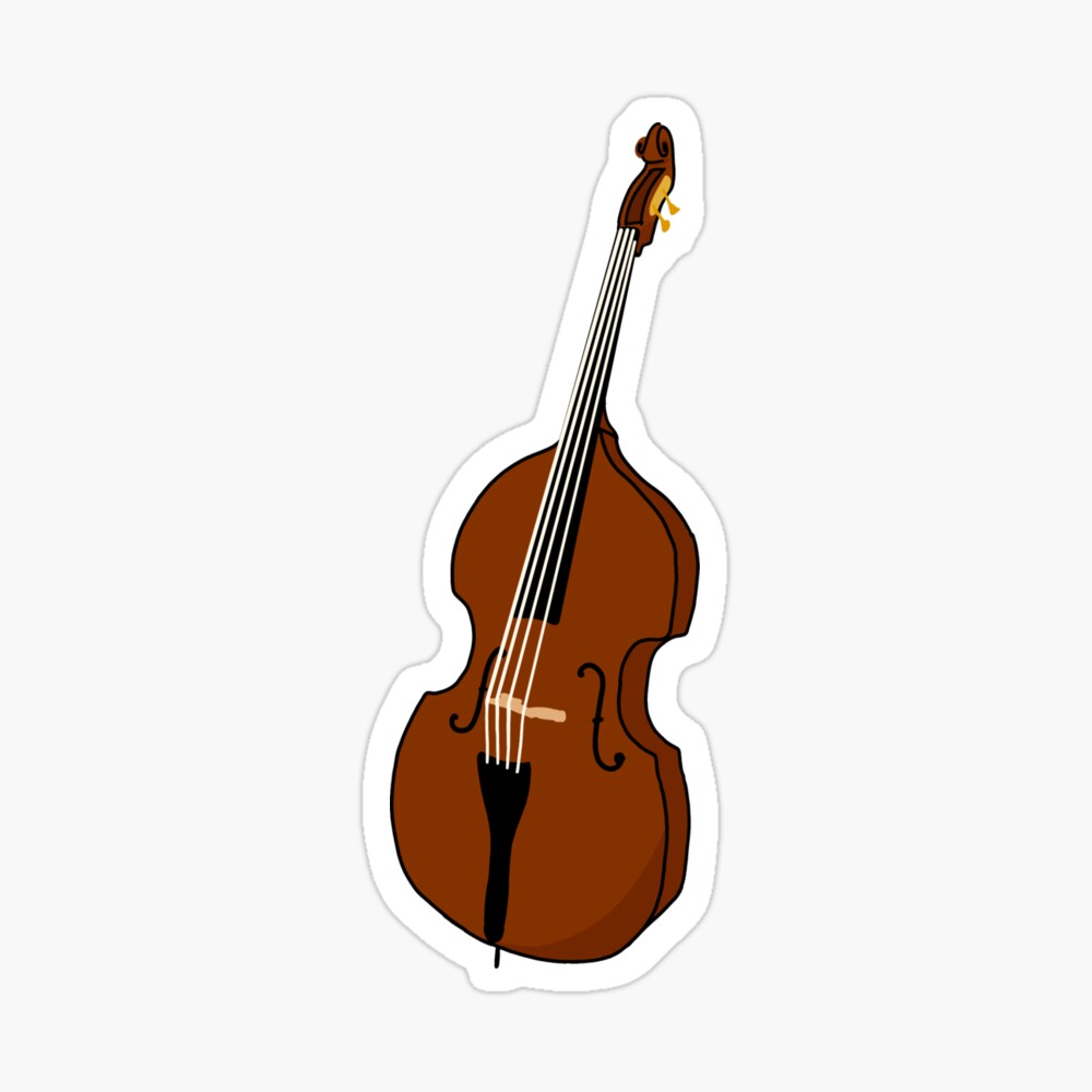 Upright Bass Magnet