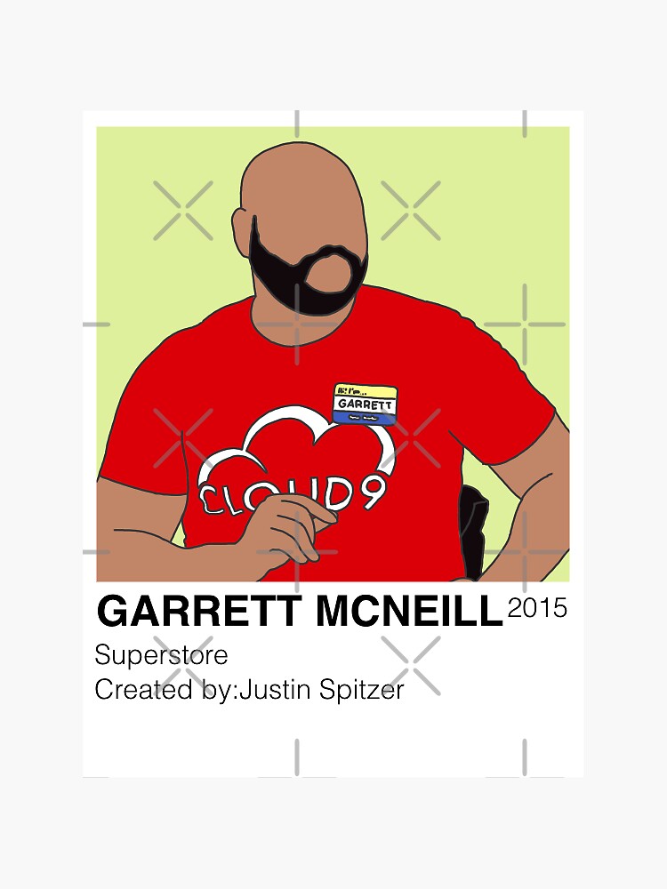 "Garrett McNeill Pantone" Sticker for Sale by maureenpollock Redbubble