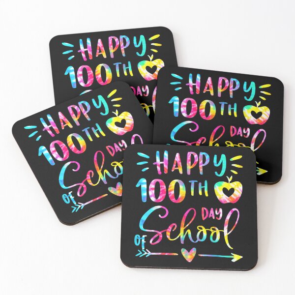 Item preview, Tie Dye Happy 100th Day Of School Teacher Student 100 Days  designed and sold by amyadt77.