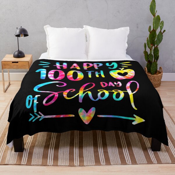 Item preview, Tie Dye Happy 100th Day Of School Teacher Student 100 Days  designed and sold by amyadt77.